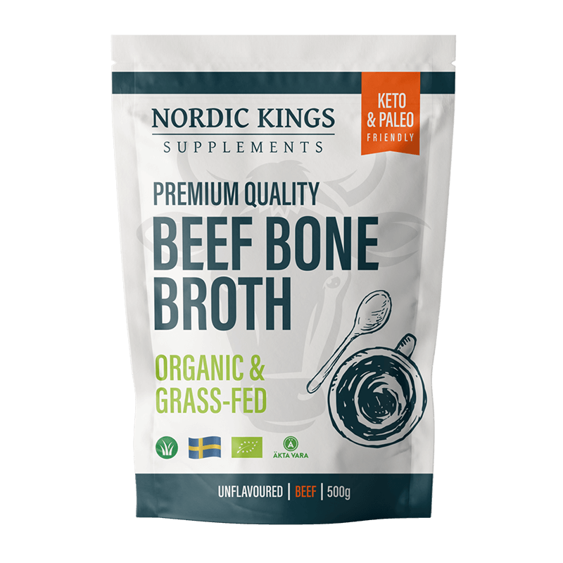 Телешки костен бульон, неовкусен (Organic), 500 g прах