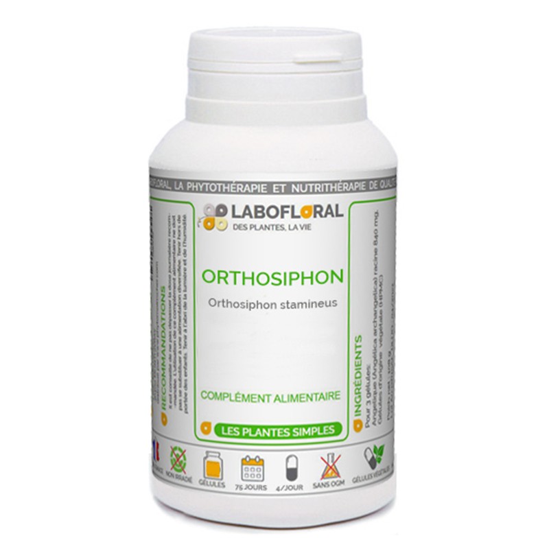 Диуретик - Ортосифон (котешки мустачки), 275 mg х 50 капсули