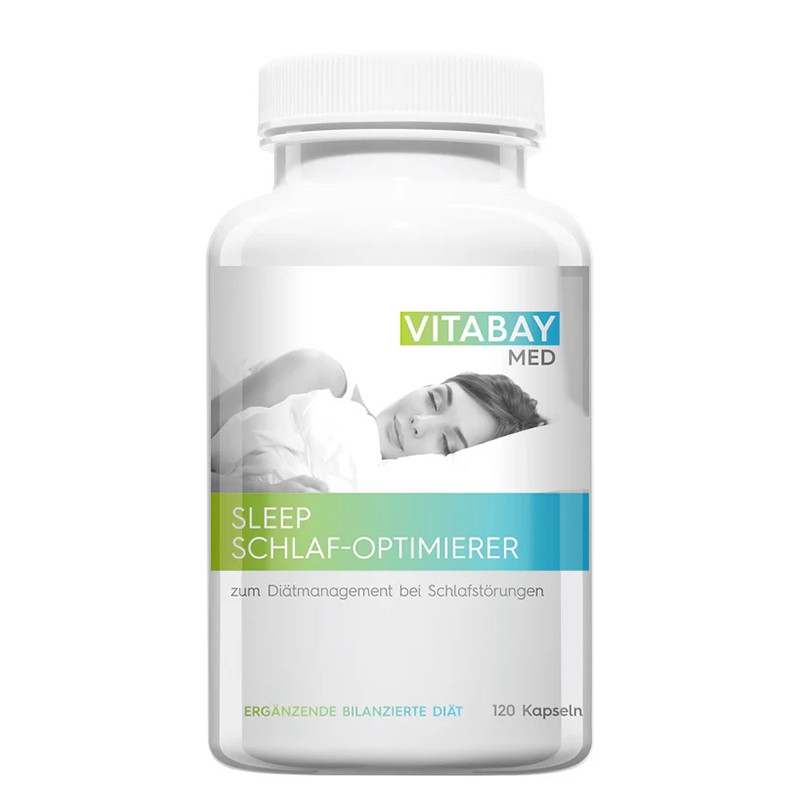 Стрес и добро настроение - Маточина Sleep Schlaf Optimizer MED®, 300 mg х 120 V капсули