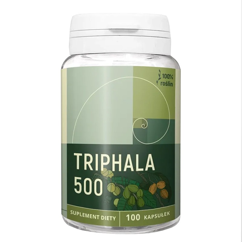 Добро храносмилане - Трифала (Трипхала), 500 mg х 100 капсули