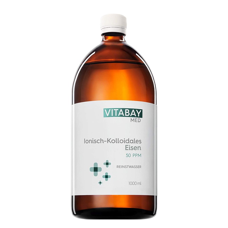 Колоидно желязо 50 PPM - чистота 99,99%, 1000 ml