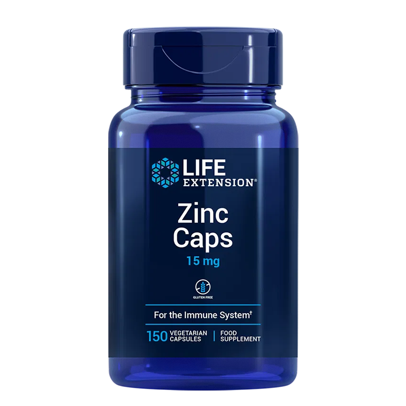 Zinc Caps / Цинк (монометионин) 15 mg x 150 капсули
