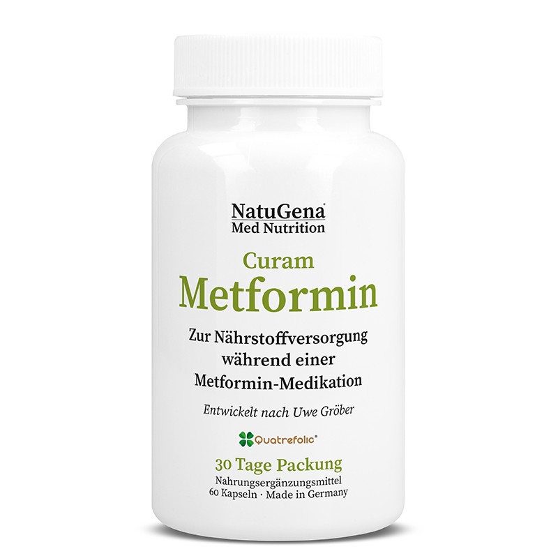 CuramMetformin (витамини и минерали в подкрепа на кръвната захар) x 60 капсули