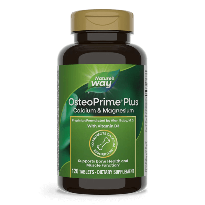 Костна плътност и защита от остеопороза - OsteoPrimePLUS - Витамини, минерали и микроелементи, 120 таблетки