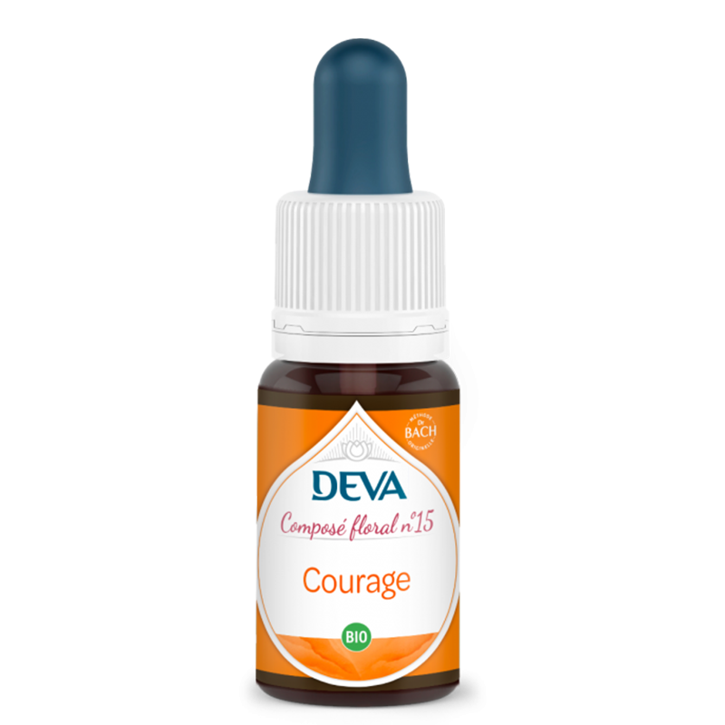 Кураж и увереност, флорални есенции, капки по метода на Бах № 11, 15 ml