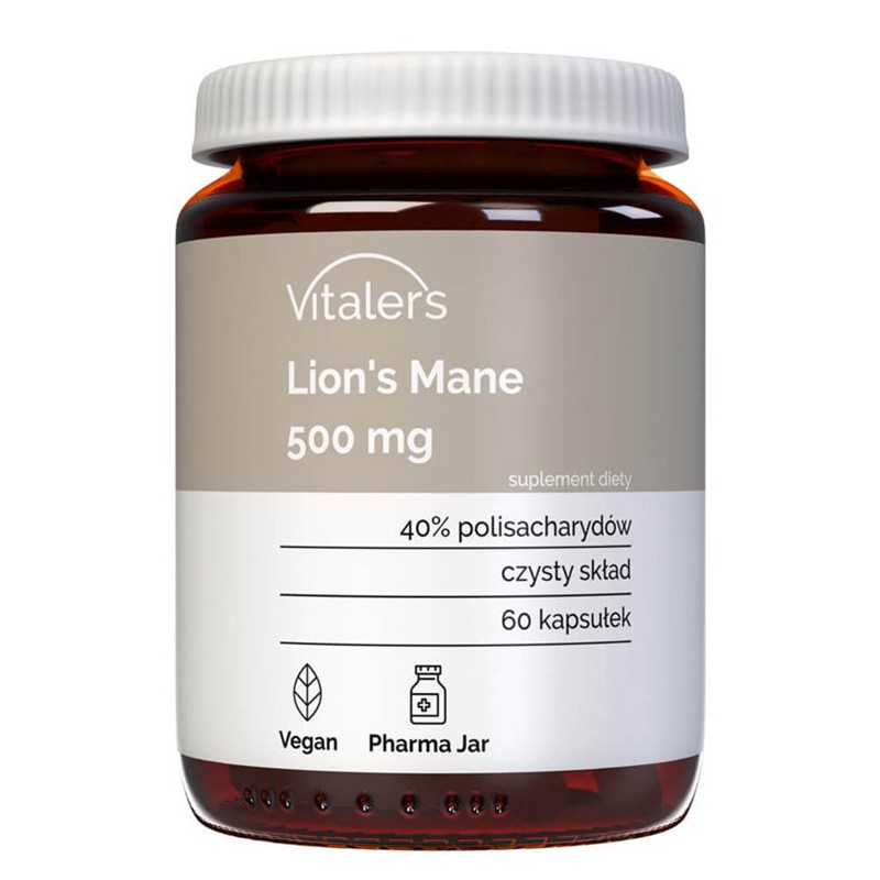 Имунитет и мозъчна функция - Лъвска грива, 500 mg х 60 капсули