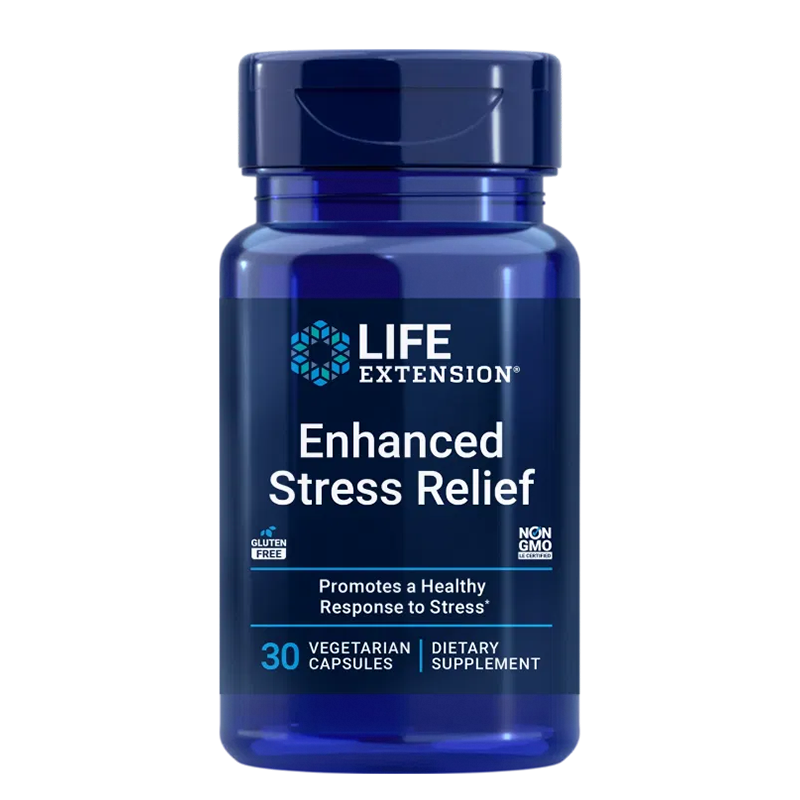 Стрес и добро настроение - Маточина + L-Теанин - Enchanced Stress Relief, 30 капсули