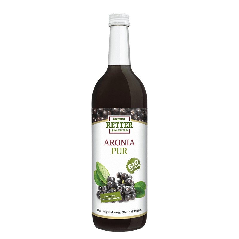 Имунитет и здраво сърце - Сок от Арония, БИО, 750 ml