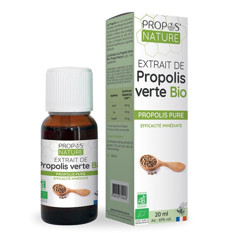 Имунитет - Екстракт от зелен прополис, 20 ml капки