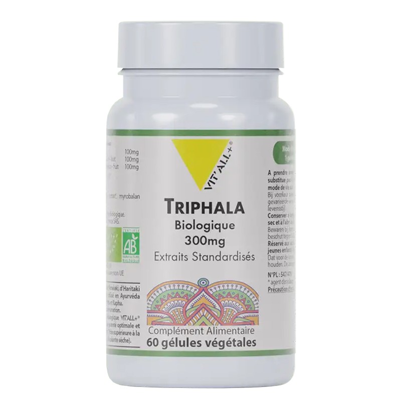 Добро храносмилане и детоксикация - Трифала БИО, 300 mg x 60 капсули