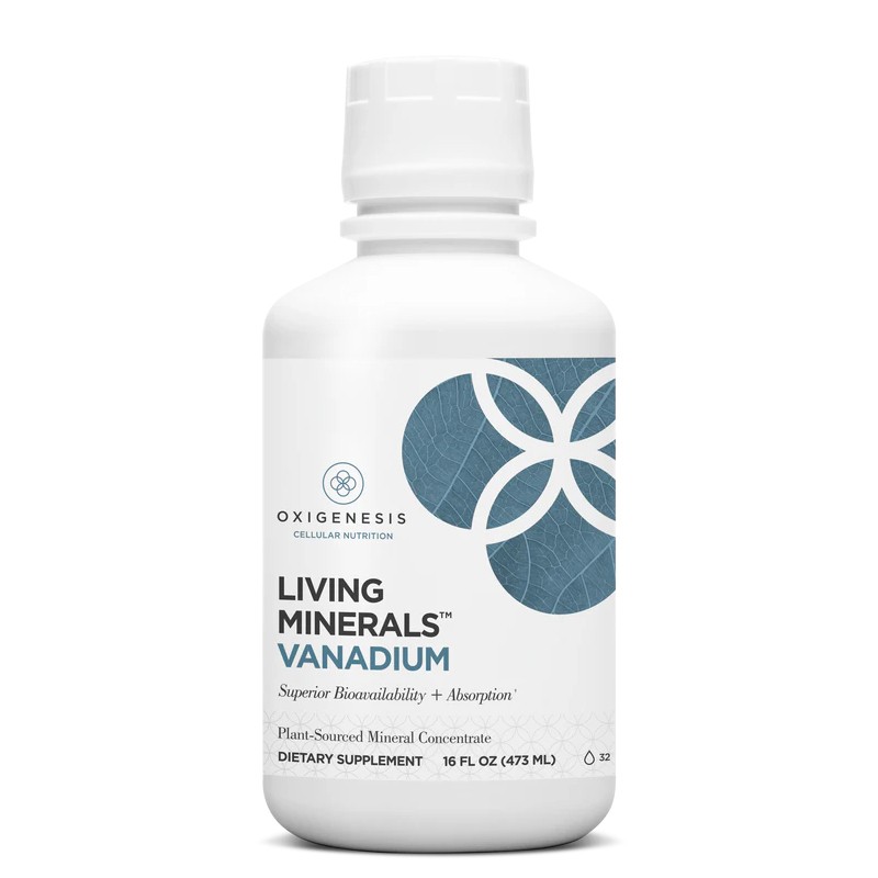 Баланс на кръвната захар - Ванадий Living Minerals, 473 ml