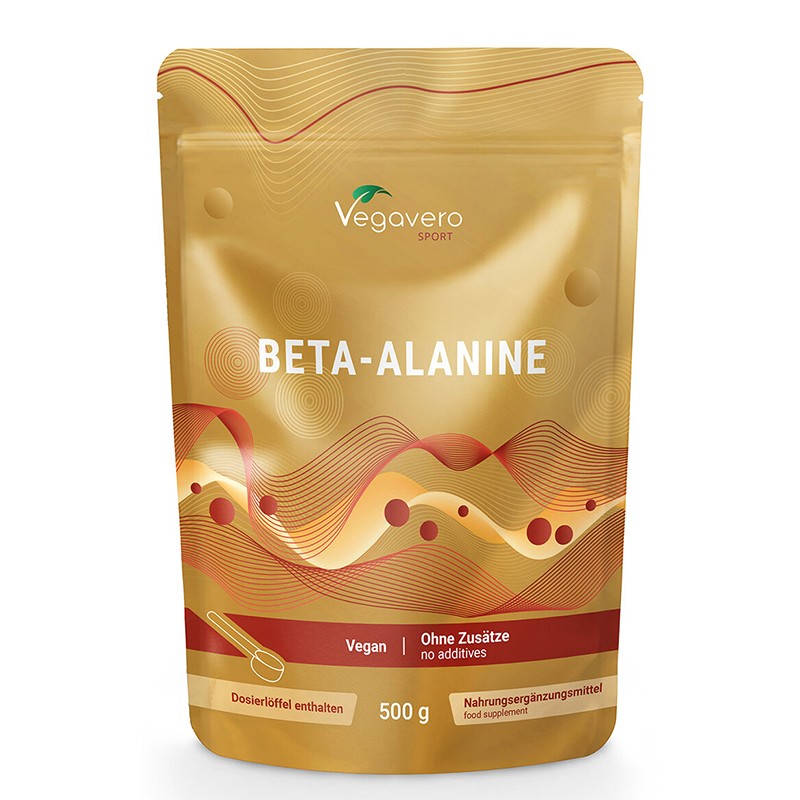 Бета-аланин - Издръжливост и спортна ефективност, 500 g прах