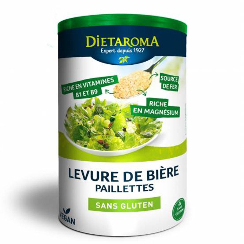 Бирена мая на люспи – За коса, кожа и нокти, без глутен, 175 g