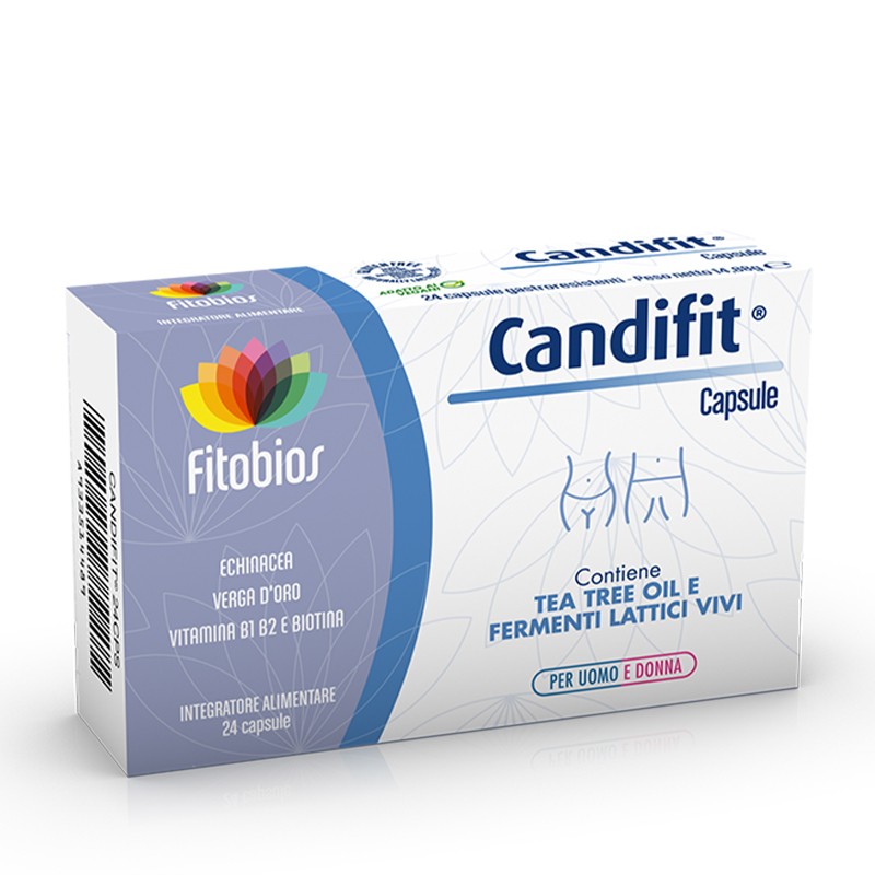 Пробиотици + билки за чревен и вагинален баланс – Candifit®, 24 капсули