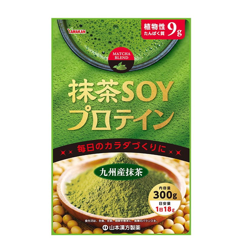 Соев протеин + Матча - От Хокайдо – Енергия и мускулна сила, 300 g прах