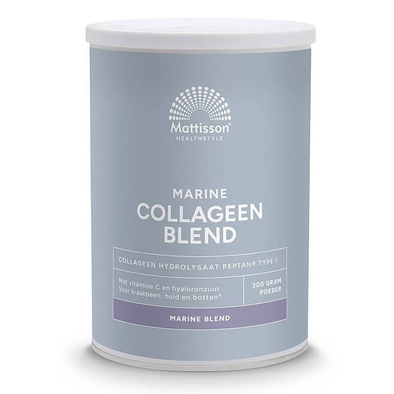 Рибен колаген тип I с витамин С и Хиалуронова киселина - Marine Collagen Peptan, 300 g
