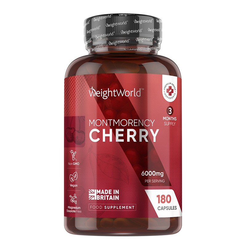 Череша 3000 mg – Стави и антиоксидантна защита, 180 капсули