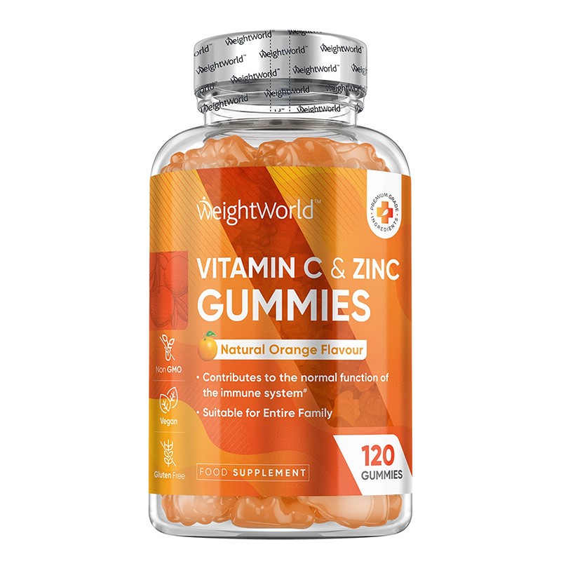 Витамин C 100 mg + Цинк 3 mg – Имунитет, 120 желирани таблетки