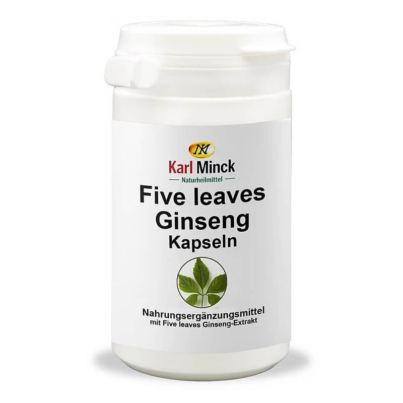 Five leaves Ginseng - Джиаогулан (Гиностема) 400 mg, 60 капсули