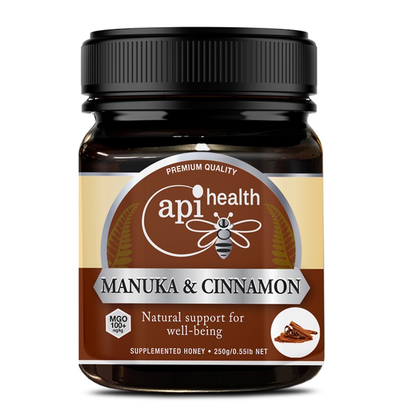 Пчелен мед Манука с канела Cinnamon VENZ MGO 100+, 250 g