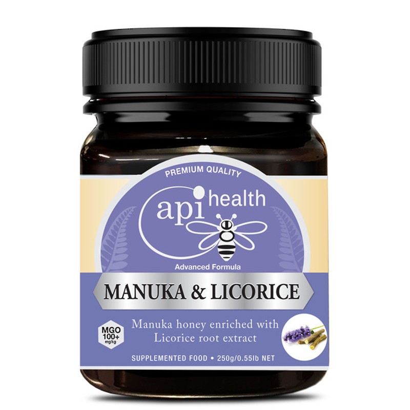 Пчелен мед Манука с женско биле Licorice MGO 100+, 250 g