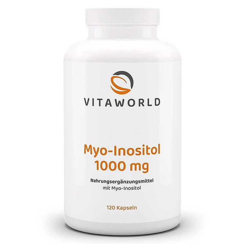 Myo-inositol / Мио-инозитол 1000 mg, 120 капсули
