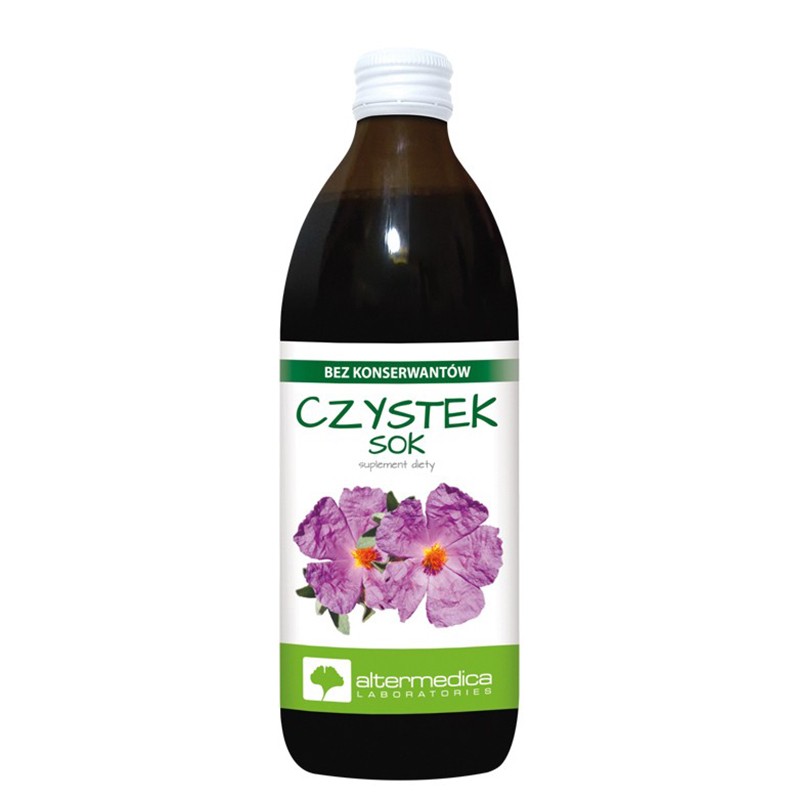 Сок от цистус + Витамин C 120 mg – Здрави стави и мускули, 500 ml, 10 дози