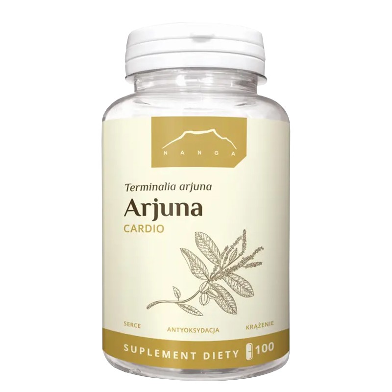 Арджуна – Здраво сърце и кръвоносни съдове, 500 mg, 100 капсули