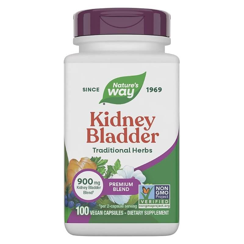 Здрави бъбреци и защита от бъбречни инфекции - Kidney Bladder - премиум формула с билки, 100 капсули