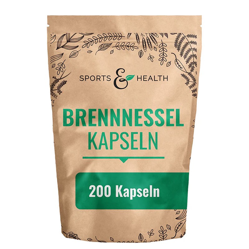 Коприва – Естествен диуретик и комфорт на уринарния тракт, 450 mg, 200 капсули