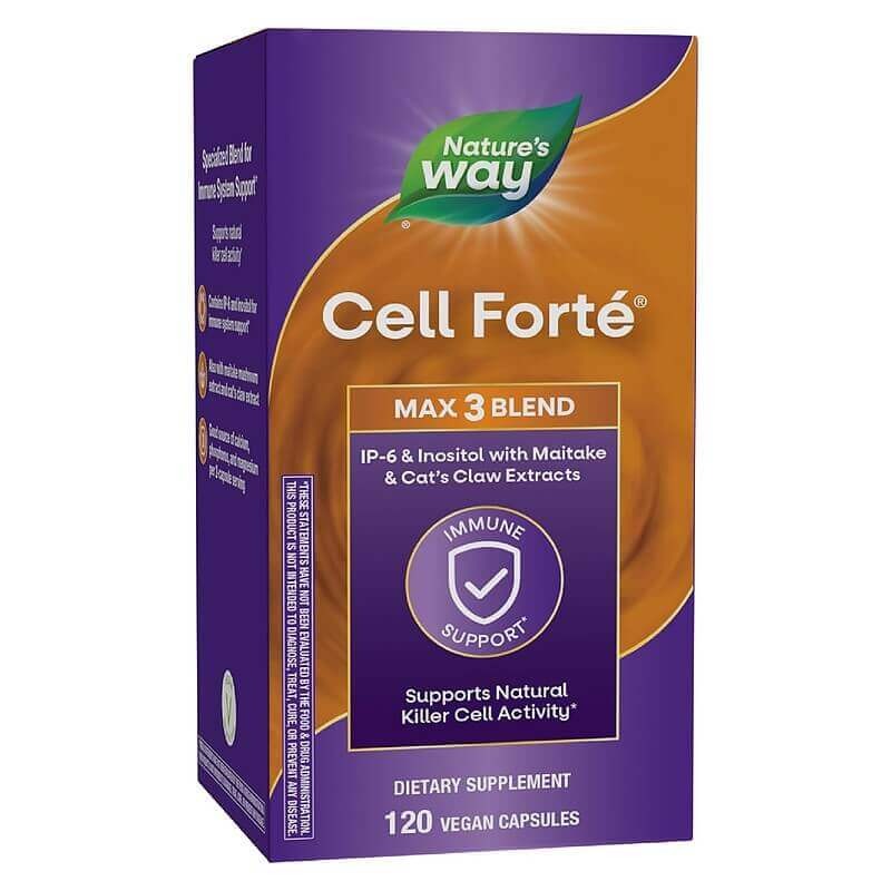 Мощна имунна подкрепа и възстановяване на жизнените сили - Cell Forté MAX³ формула, 120 капсули