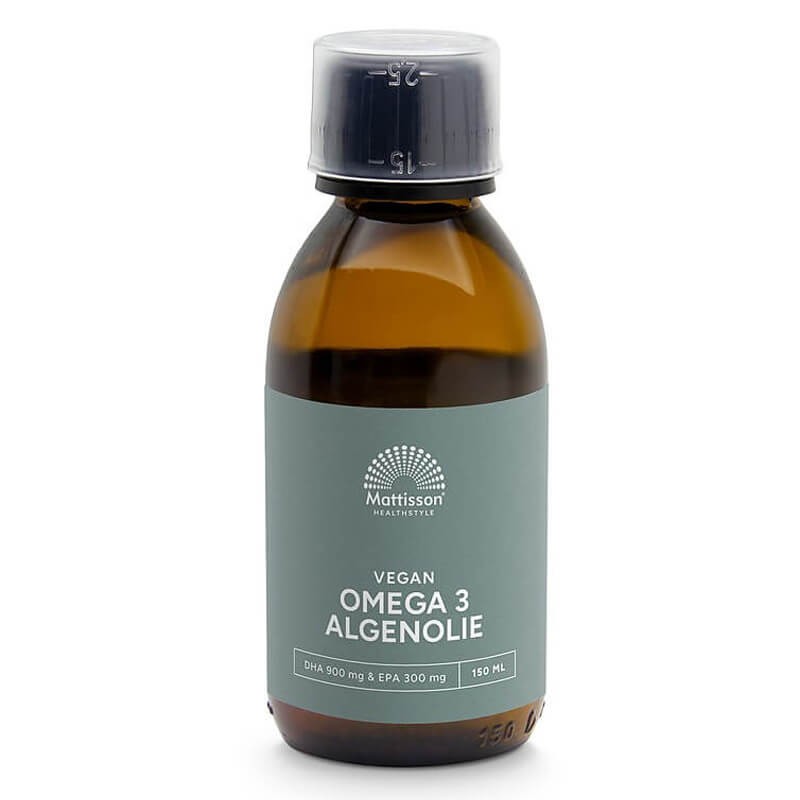 Сърдечно-съдова и нервна система - Веган Омега-3 Algenolie, 150 ml
