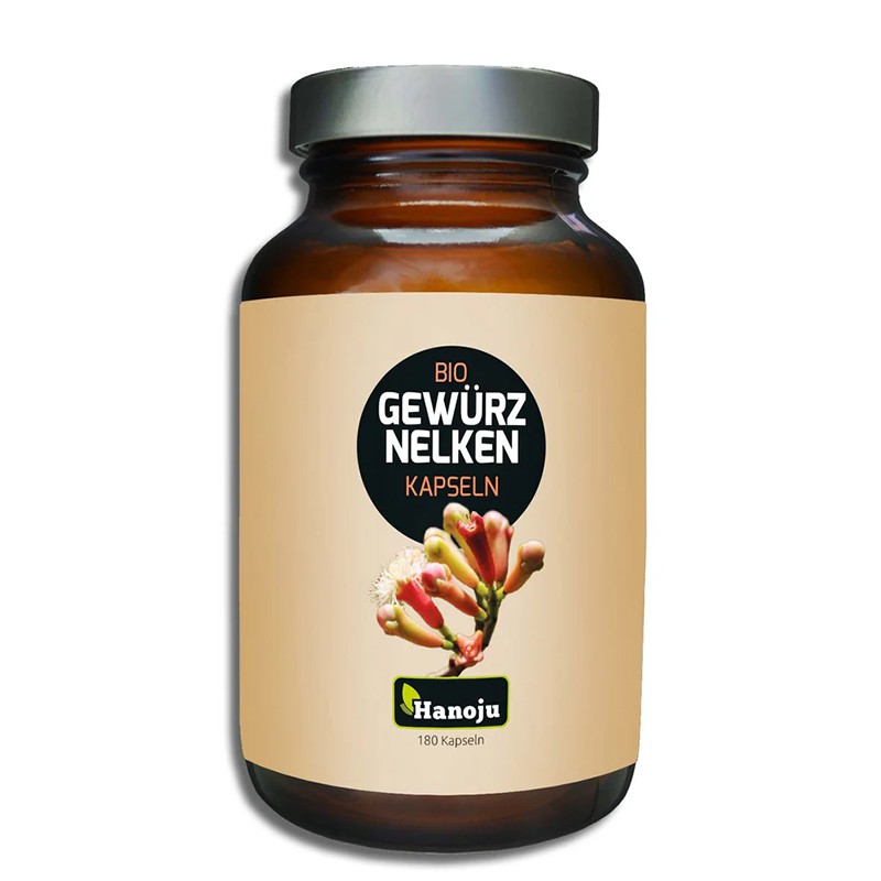 Карамфил – Нормално кръвообращение и храносмилателен комфорт, 500 mg, 180 капсули