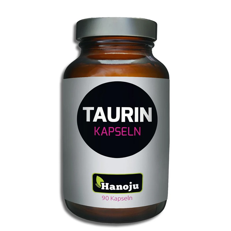 Таурин – Сърдечно-съдова подкрепа и умствен фокус, 500 mg, 90 капсули