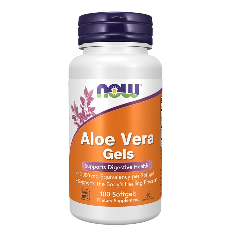 Алое Вера – Стомашен комфорт и имунна подкрепа, 200 mg, 100 софтгел капсули