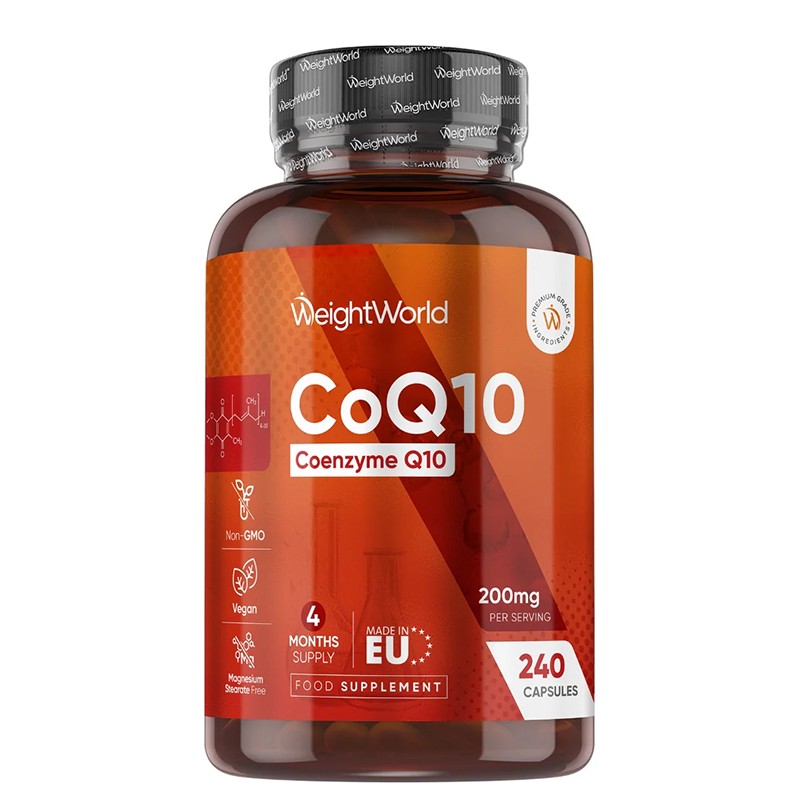 Коензим Q10 – Енергия и подкрепа на сърдечно-съдовата система, 100 mg, 240 капсули