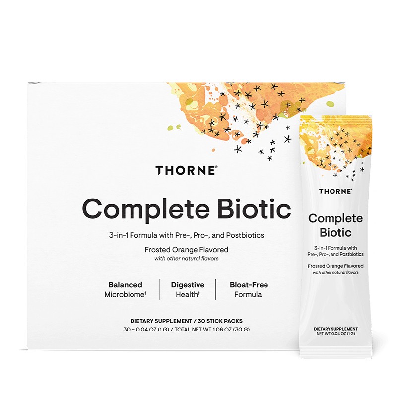 Complete Biotic 3 в 1 – Пробиотик, бактериофаги и постбиотик за балансирана чревна микрофлора, 30 сашета