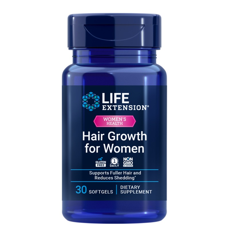 Hair Growth for Women – Косопад при жени и растеж на косата, 30 софтгел капсули