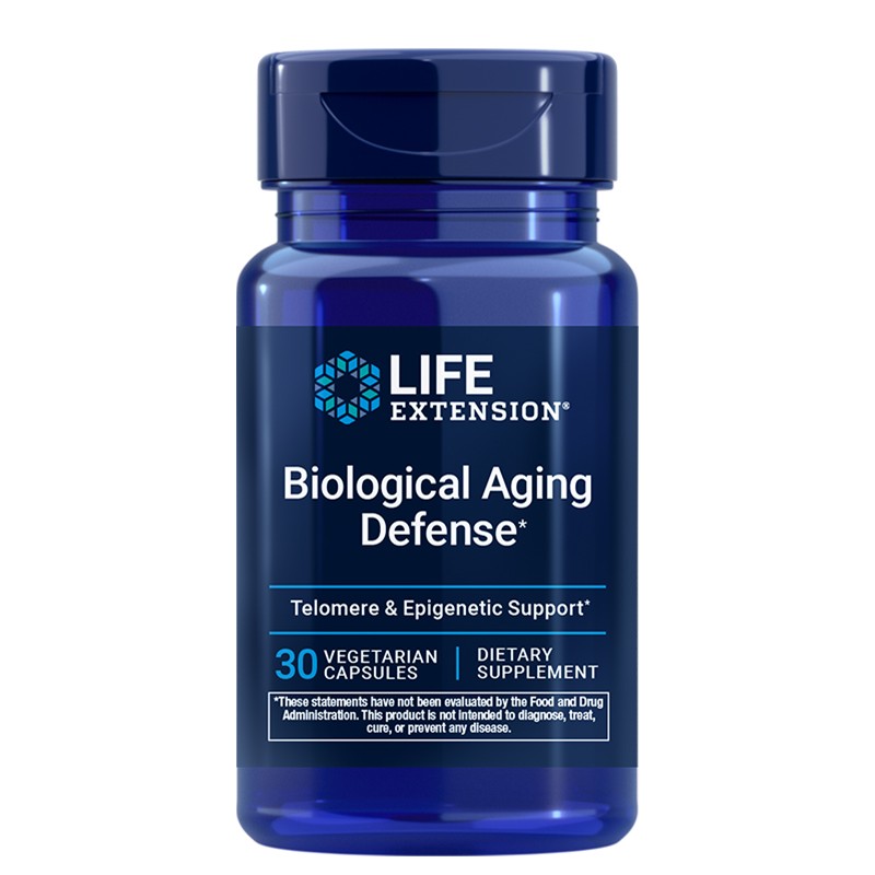 Aging Defense – Клетъчна защита и забавяне на стареенето, 30 веган капсули