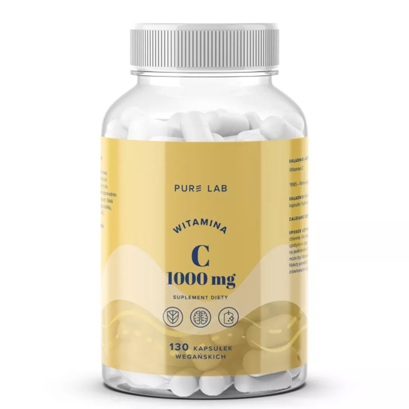 Витамин C – Силен имунитет и антиоксидантна защита, 1000 mg, 130 веган капсули
