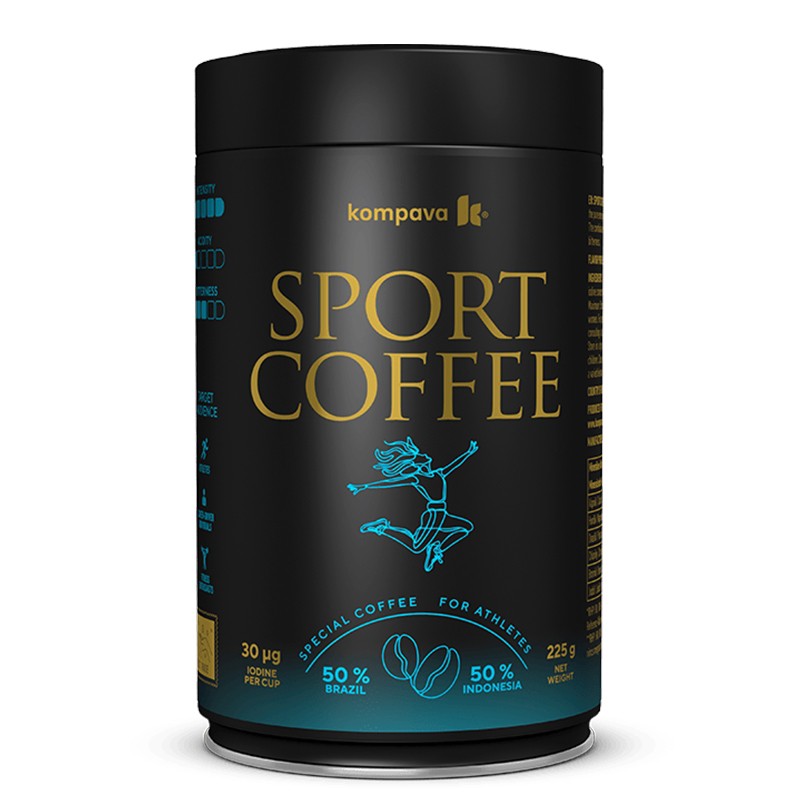 Sport Coffee – Енергия, електролитен баланс и тонус, 225 g
