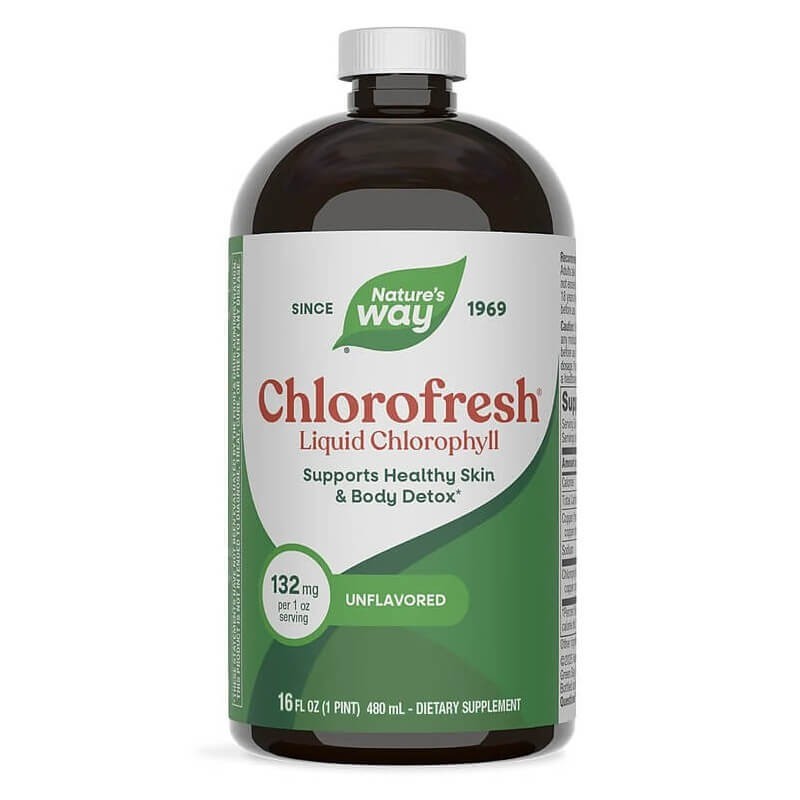 Хлорофреш® Течен Хлорофил – Детоксикация и свежест -Chlorofresh® Liquid Chlorophyll, 473 ml