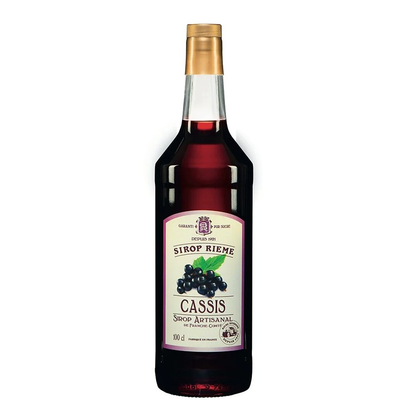 Сироп Касис – За коктейли и напитки, 1000 ml