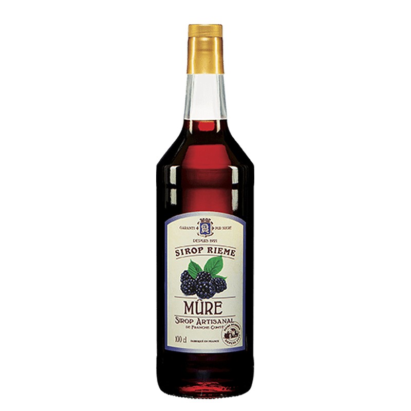 Сироп Къпина – За напитки и коктейли, 1000 ml