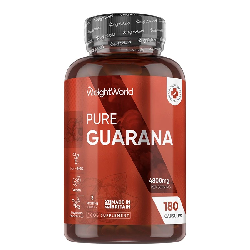 Гуарана – При умора и бавен метаболизъм, 240 mg, 180 капсули