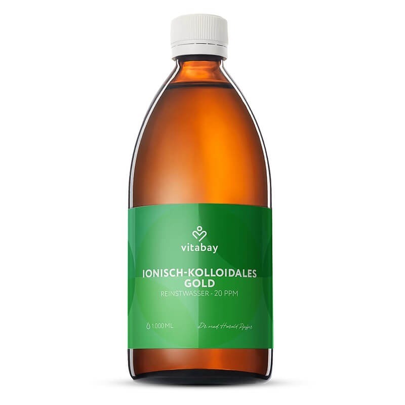 Антиейджинг - Колоидно злато 20 РРМ (силно концентрирано), 1000 ml