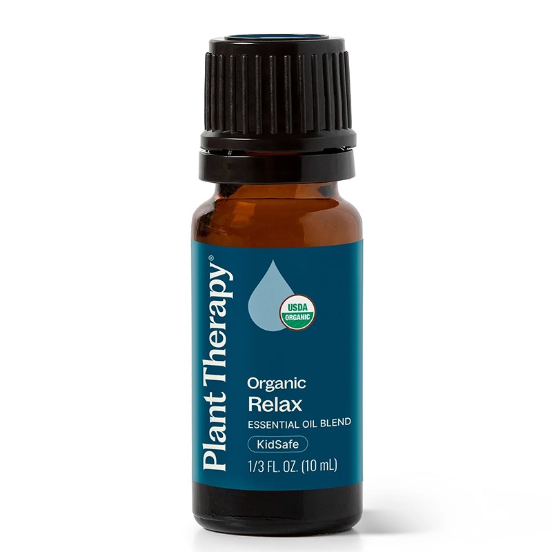 Relax Essential Organic етерични масла – Сън и нервна система, 10 ml етерично масло
