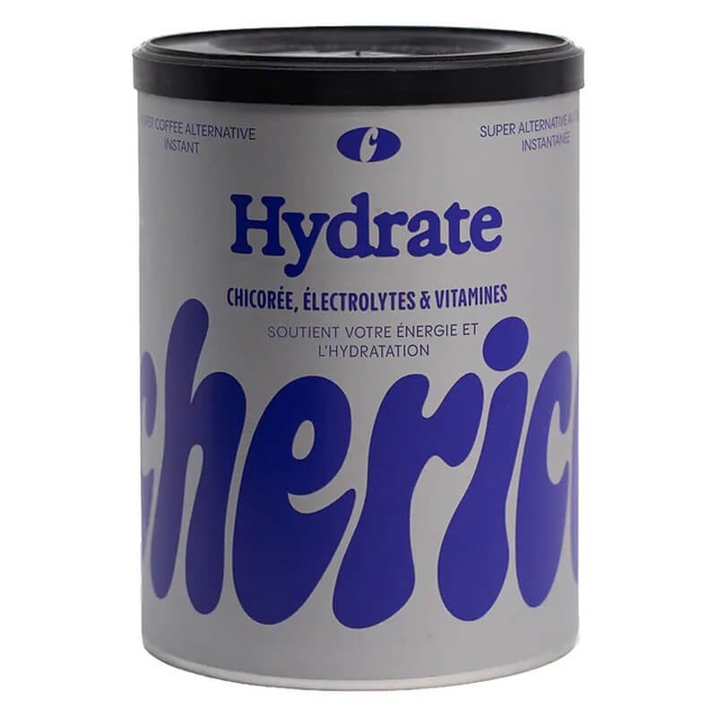 Hydrate - Разтворимо кафе от цикория с електролити и витамини, 120 g
