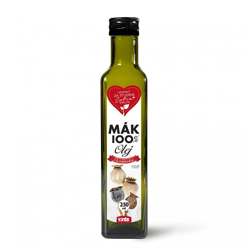 Масло от маково семе + витамин Е – Подкрепа на липидния метаболизъм, 250 ml