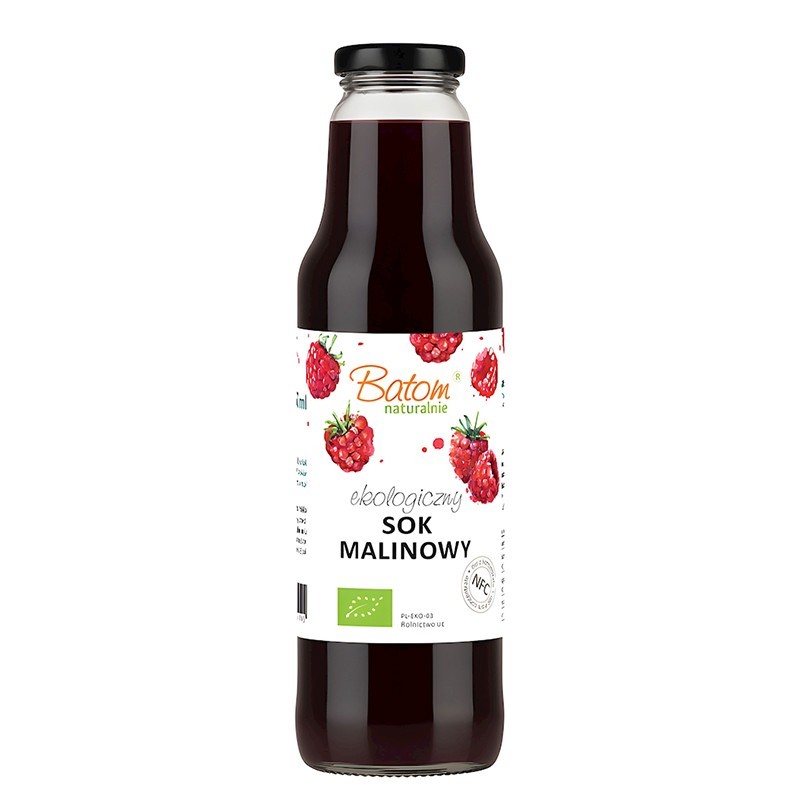 Сок от малини (директно пресован), БИО, 750 ml
